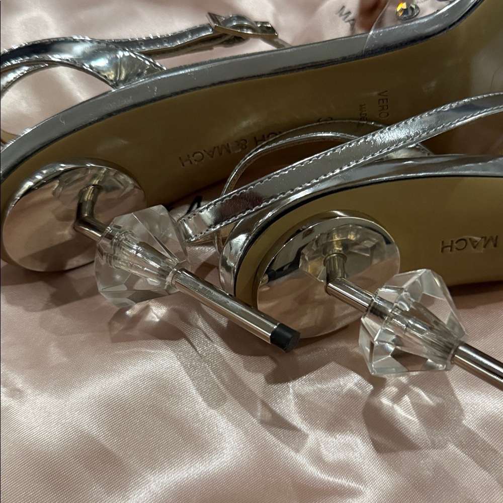 Mach & Mach Crystal Heels - image 7